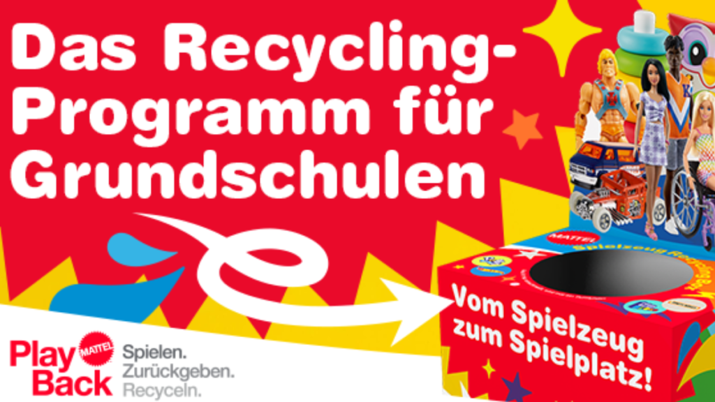 Mattels PlayBack Recyclingsprogramm geht in die nächste Runde